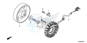 CB1000RD CB1000R UK - (E) drawing GENERATOR