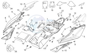 Shiver 750 drawing Rear Body I