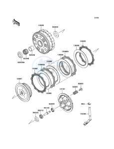 VN900_CLASSIC VN900BBFA GB XX (EU ME A(FRICA) drawing Clutch