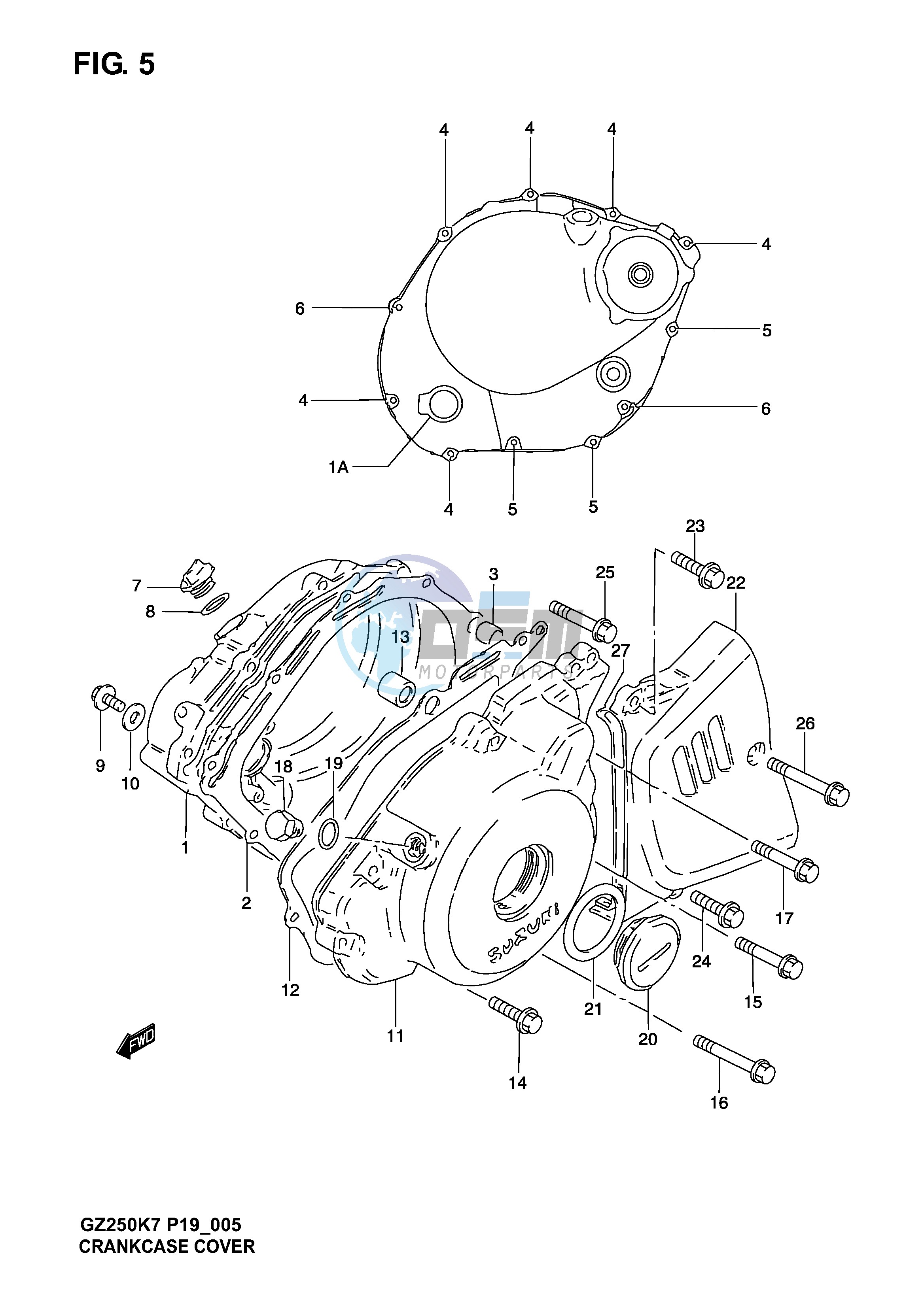 CRANKCASE COVER