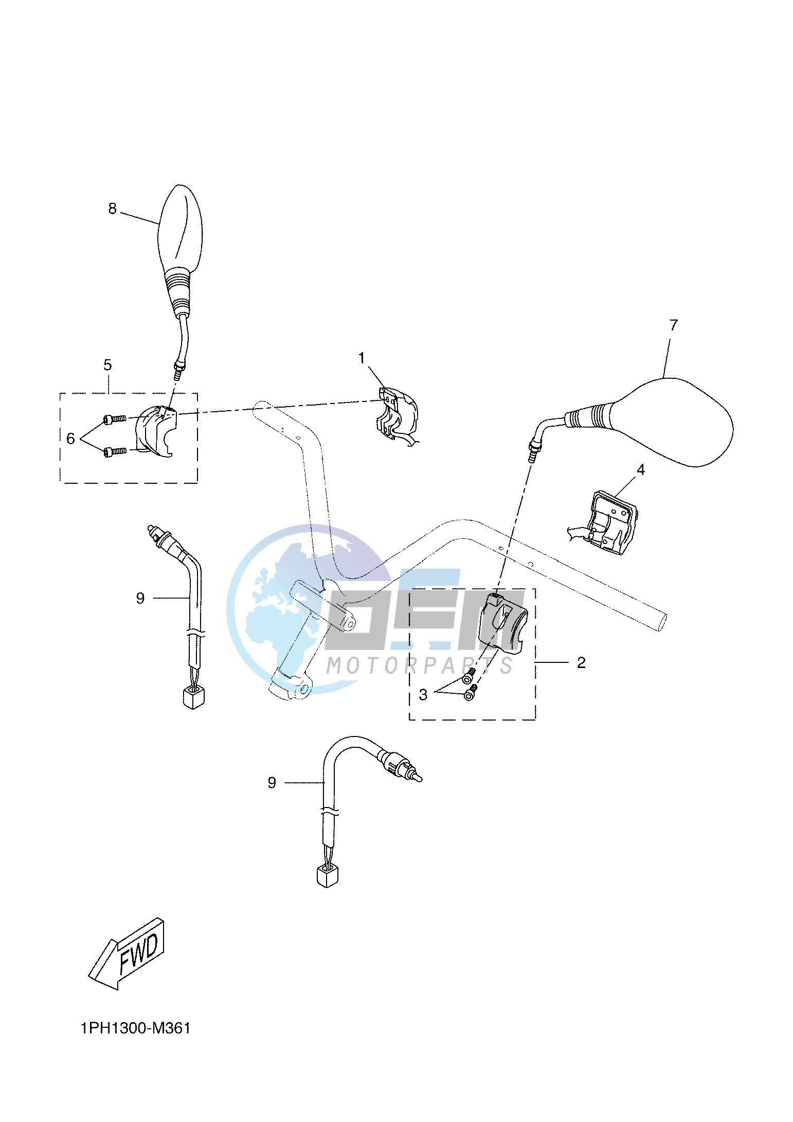 HANDLE SWITCH & LEVER