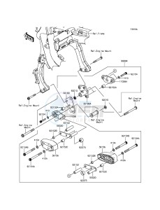 ER-6F_ABS EX650FGF XX (EU ME A(FRICA) drawing Accessory(Engine Guard)