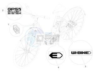 Wi-Bike Uni Mech Comfort 2017 (NAFTA) drawing Plates - Emblems