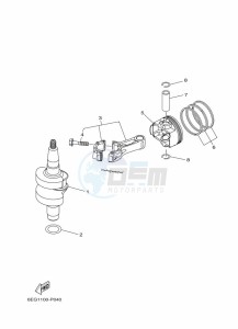 F2-5BMHS drawing CRANKSHAFT--PISTON