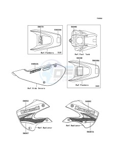 KX65 KX65A7F EU drawing Labels