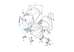 V-MAX 1200 drawing SEAT