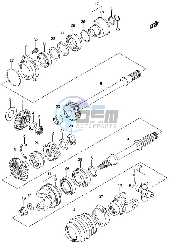 SECONDARY DRIVE