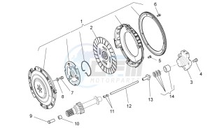 Stelvio 1200 8V STD - NTX drawing Clutch