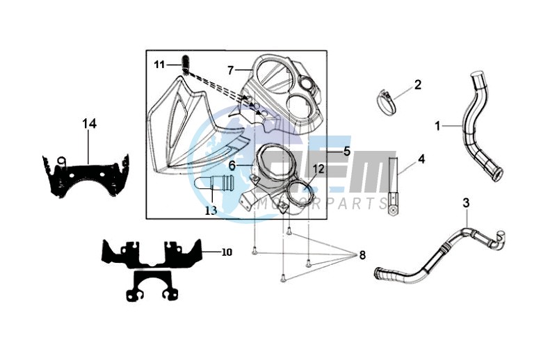 DASHBOARD / SPEEDOMETER CABLE / WIRING HARNASS