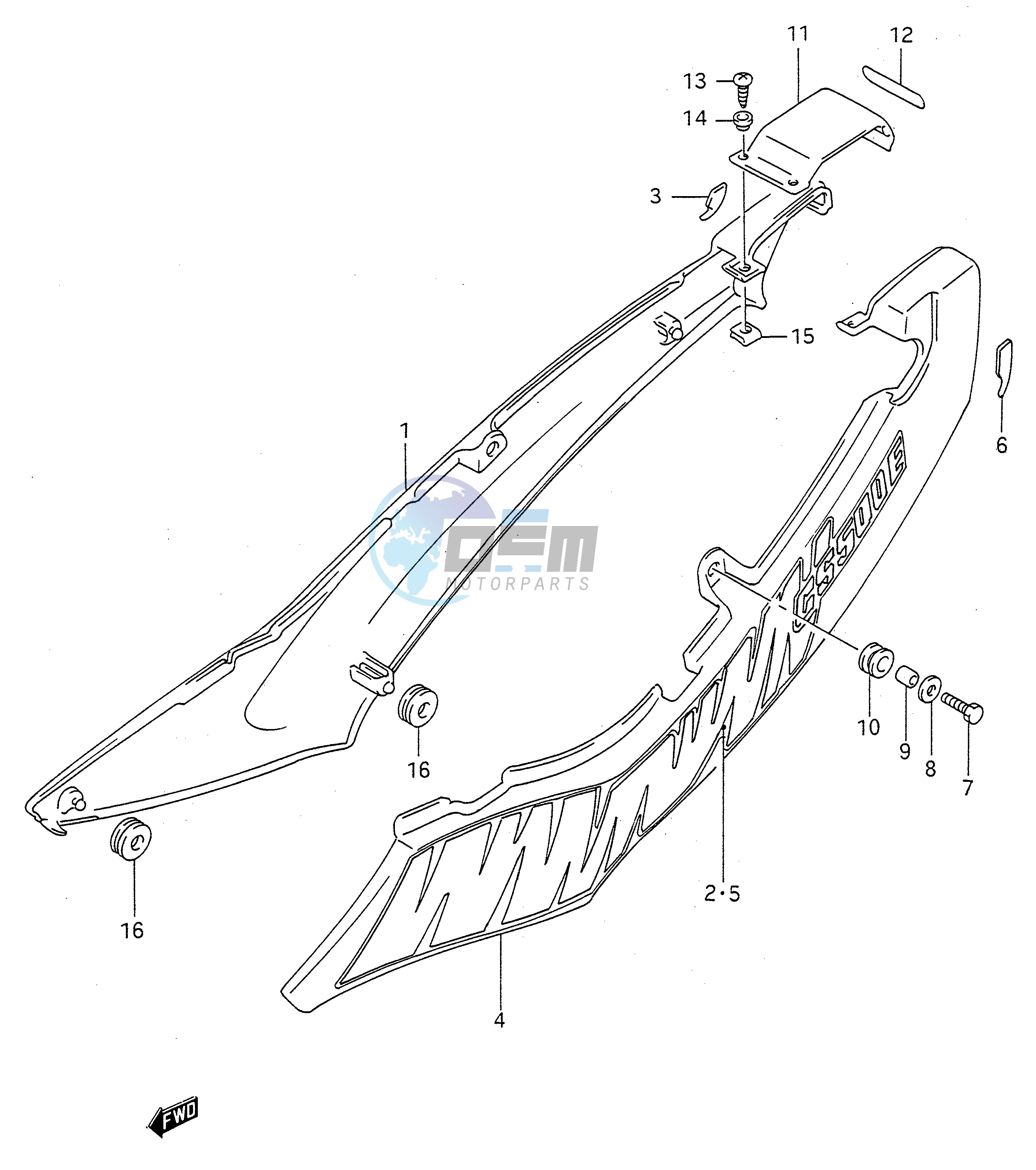 FRAME COVER (MODEL N)