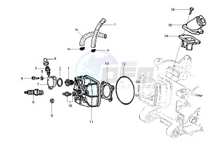 Runner SP 50 drawing Cylinder head - Induction Pipe