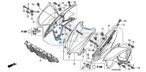 NC750XDH Europe Direct - (ED) drawing FRAME BODY