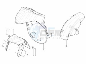 Typhoon 50 2T E2 (EMEA) drawing Wheel huosing - Mudguard