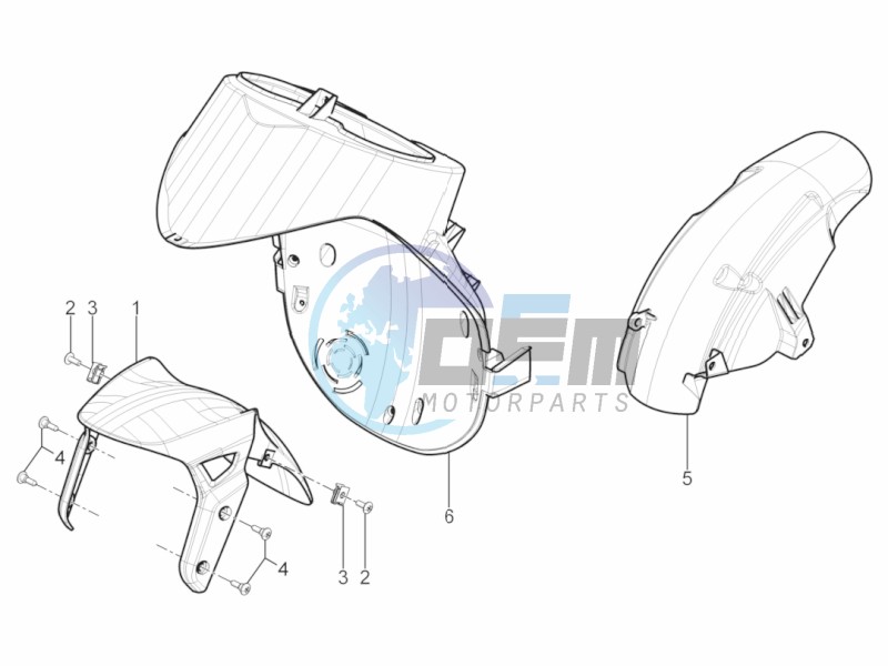 Wheel huosing - Mudguard