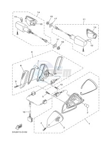 YBR125E (4P2G 4P2H 4P2J) drawing FLASHER LIGHT