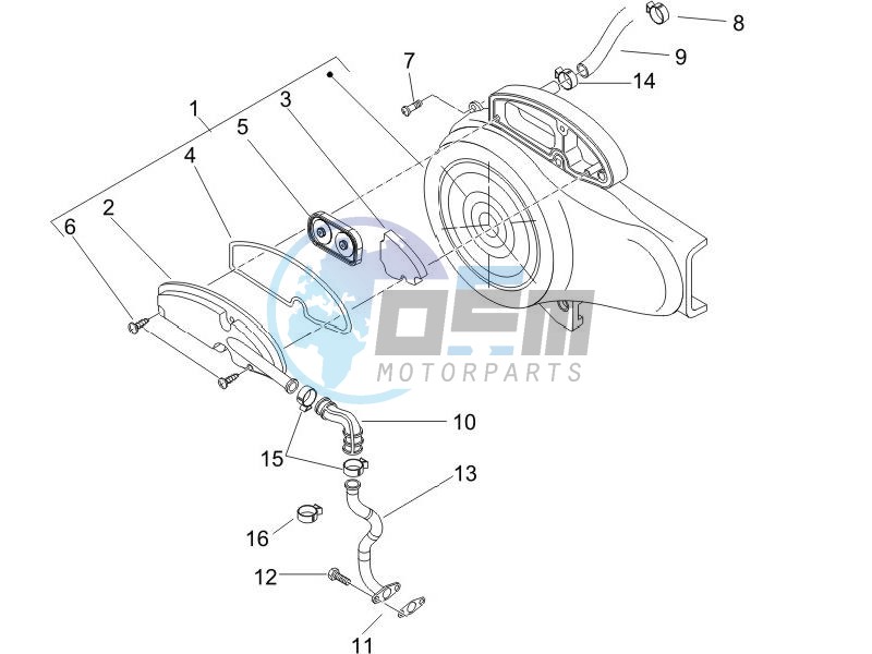 Secondairy air box