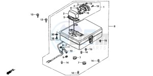 CB250 drawing BRIEF BOX