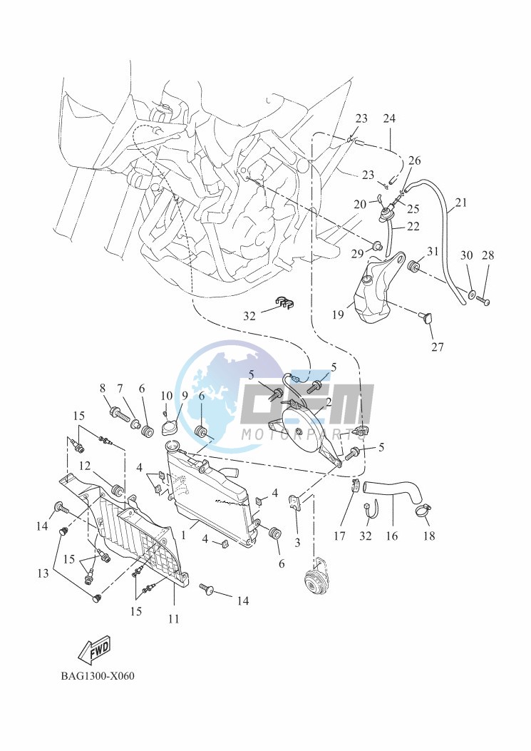 RADIATOR & HOSE