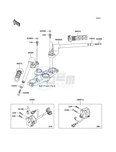 ZZR1200 ZX1200-C4H XX (EU ME A(FRICA) drawing Handlebar