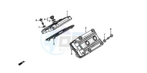 ST1100A drawing CYLINDER HEAD COVER