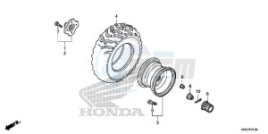 TRX420TM1G TRX500FA Europe Direct - (ED) drawing REAR WHEEL