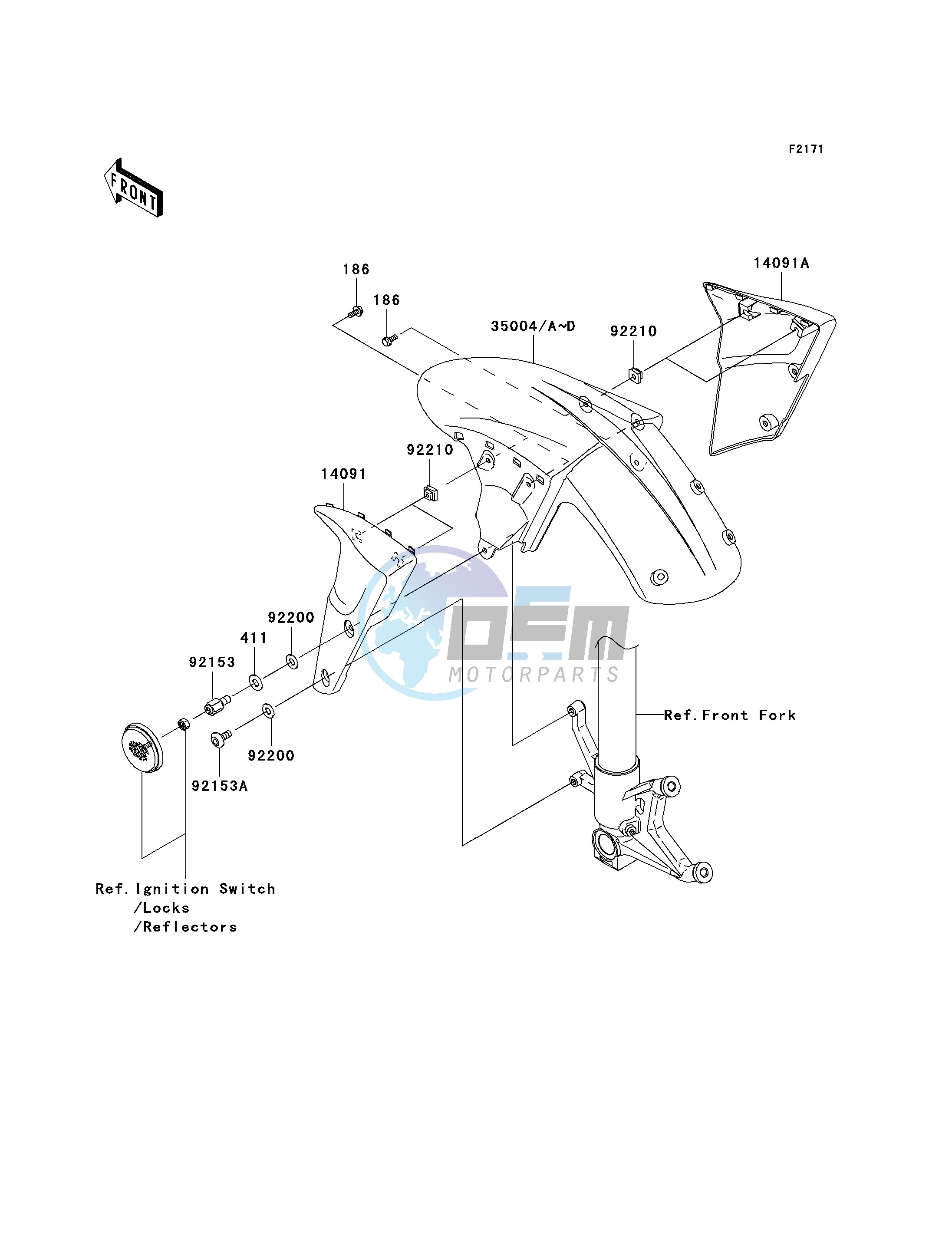 FRONT FENDER-- S- -