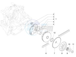 Primavera 50 4T-4V (NAFTA) drawing Driving pulley