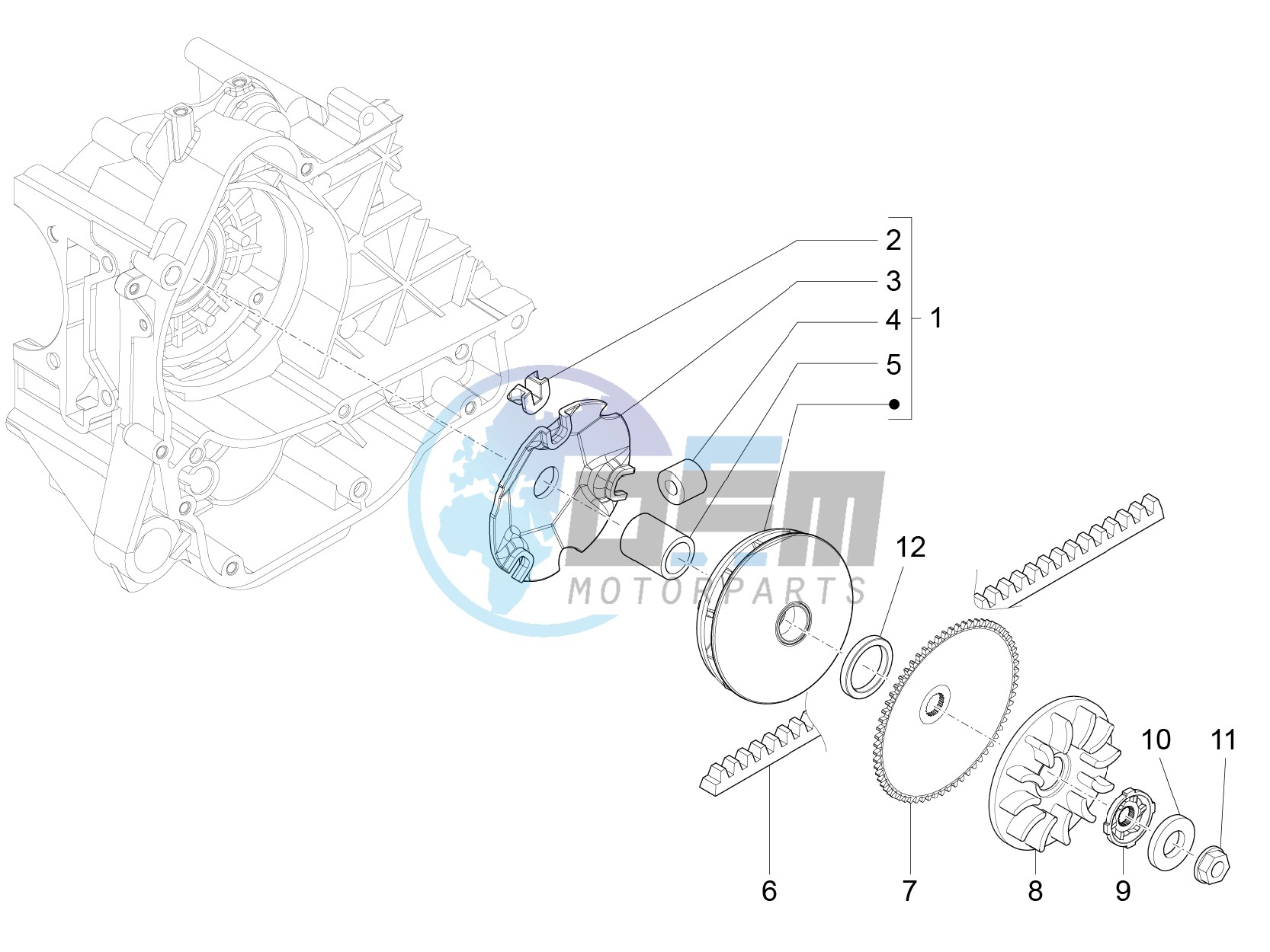 Driving pulley