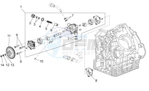 Griso S.E. 1200 8V USA-CND drawing Oil pump