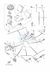 XSR700 MTM690 (BU32) drawing ELECTRICAL 2