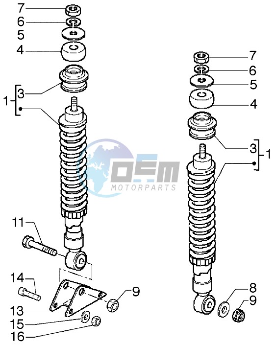 Rear Shock absorber