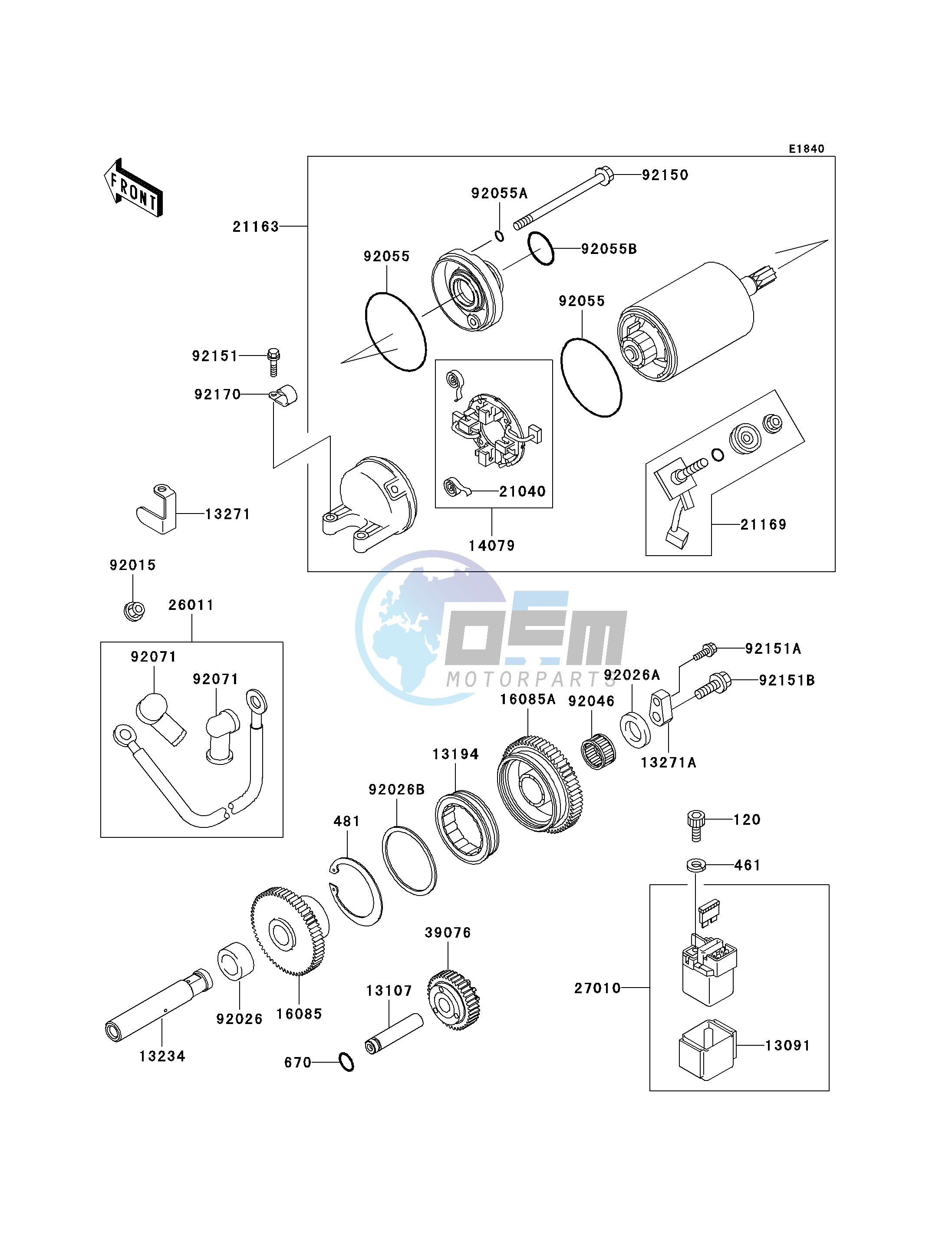 STARTER MOTOR