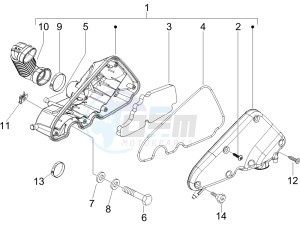 Liberty 50 2t Sport (UK) UK drawing Air filter