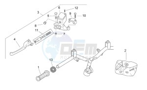 SR 50 IE-Carb drawing LH Controls