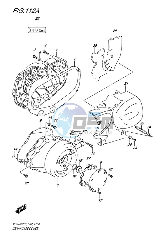 CRANKCASE COVER