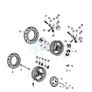 VIVA 2 RD drawing WHEELS