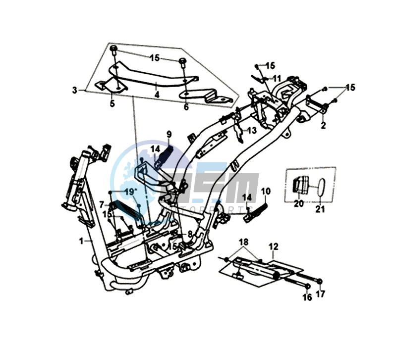 FRAME / ENGINE MOUNT