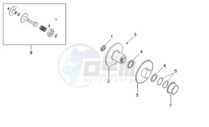 SR 50 H2O drawing Variator