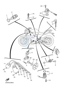 XJ6N ABS 600 XJ6-N (NAKED, ABS) (36B7 36B8) drawing ELECTRICAL 1