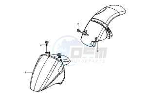 Fly 150 drawing Mudguard