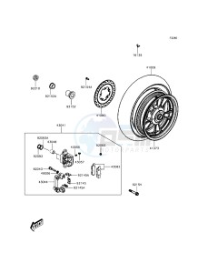 J300 SC300AEFA XX (EU ME A(FRICA) drawing Rear Hub