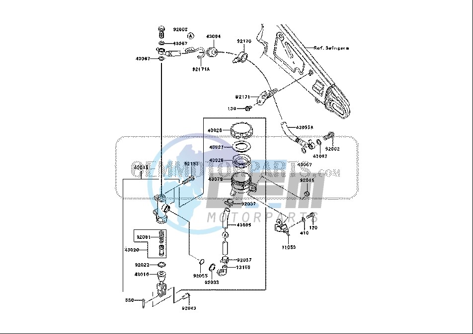 REAR MASTER CYLINDER