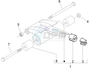 Stalker 50 drawing Swinging arm