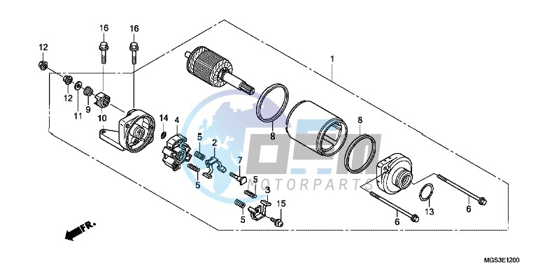 STARTING MOTOR