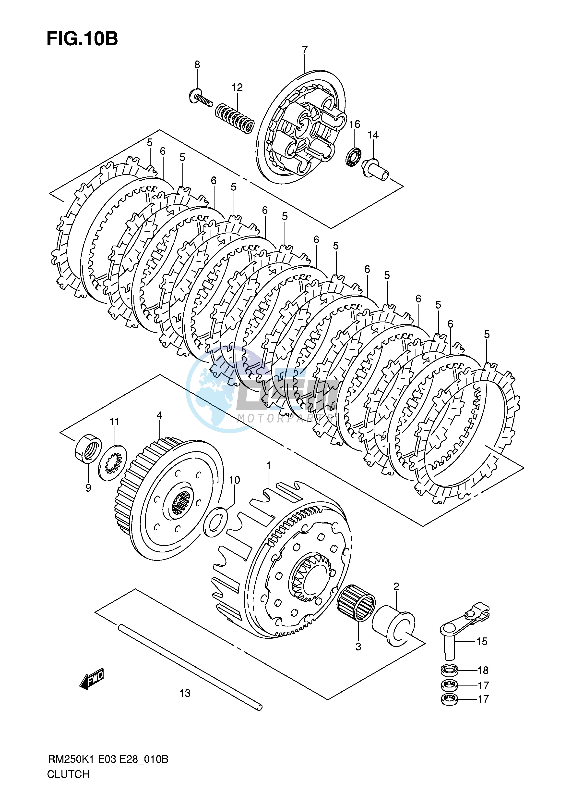 CLUTCH (MODEL K6)