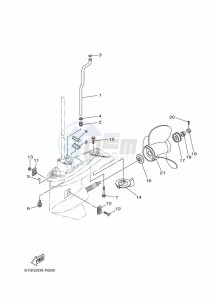 FT50CETL drawing LOWER-CASING-x-DRIVE-2