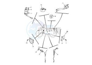 TW 125 drawing ELECTRICAL DEVICES