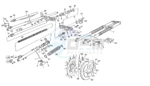 W12 350 drawing FRONT FORK