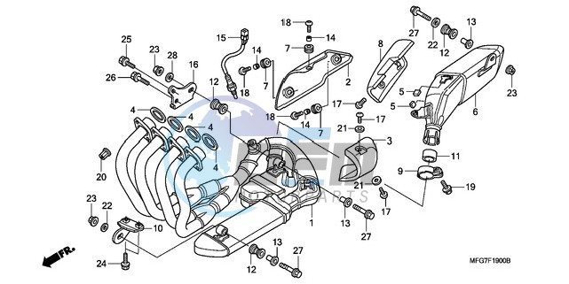 EXHAUST MUFFLER