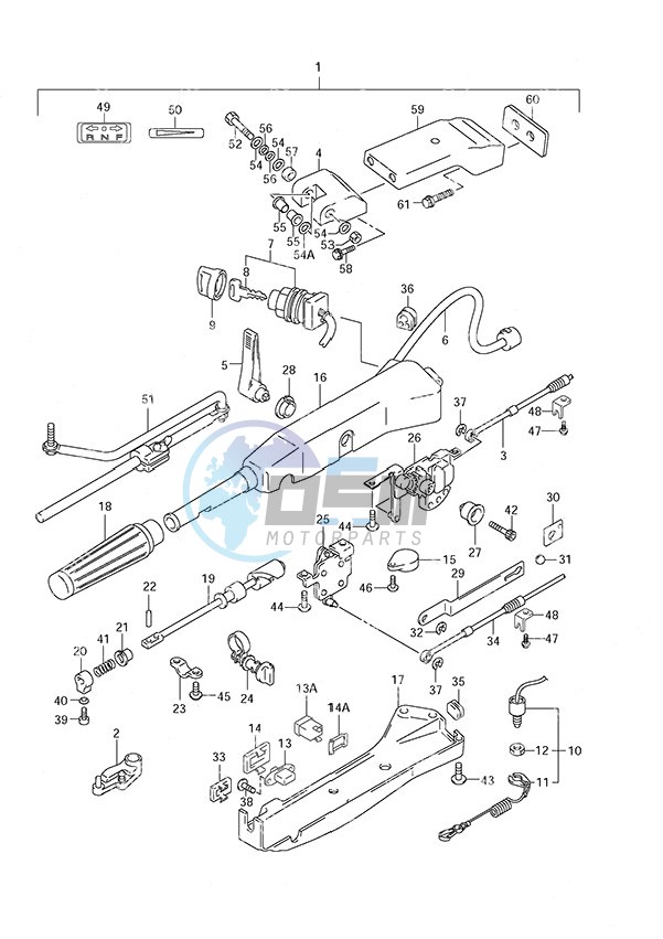 Tiller Handle